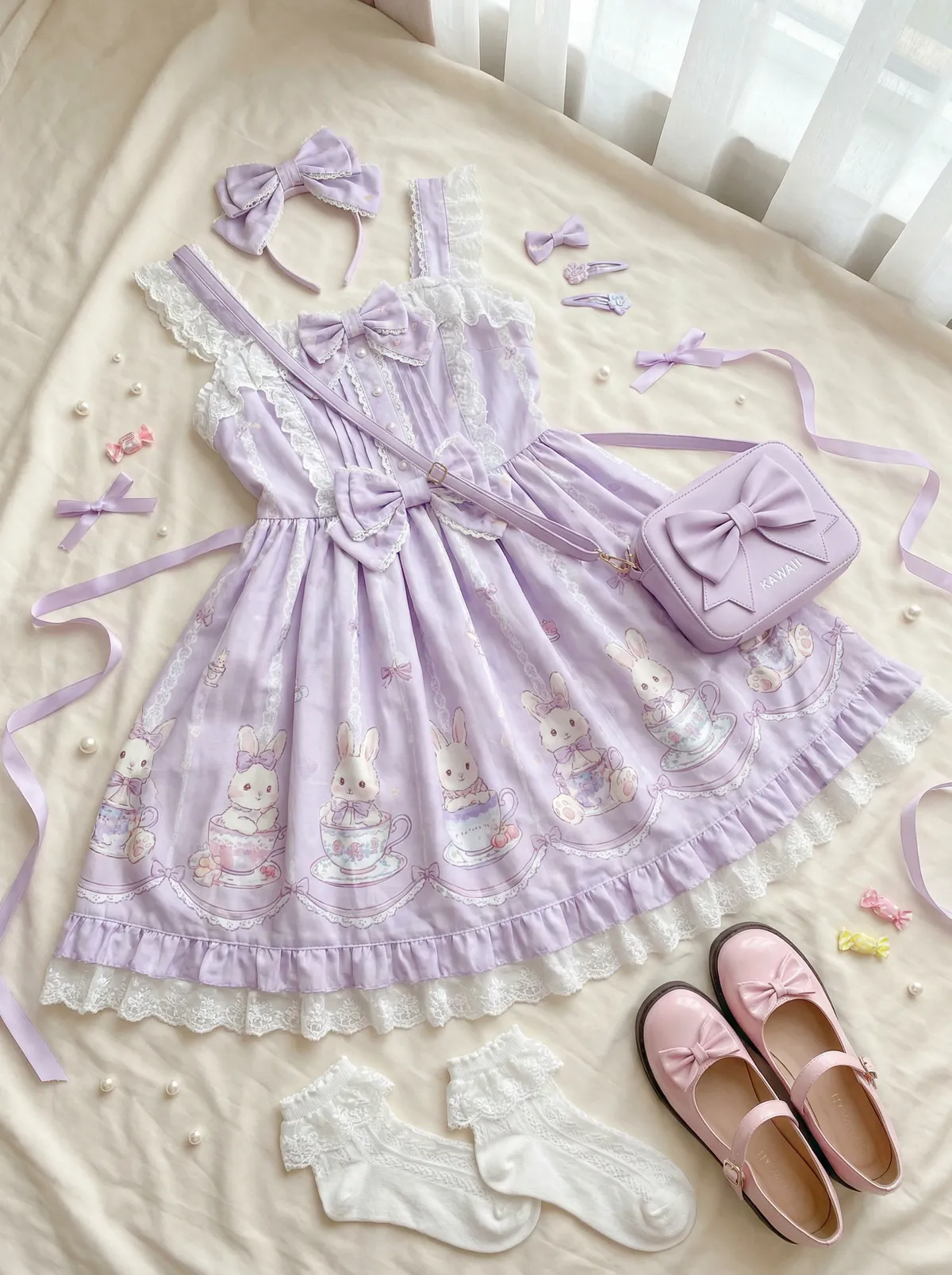 一家三口互换着曰 Lolita穿搭灵感分享